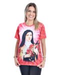 Baby look com Imagem de Santa Terezinha