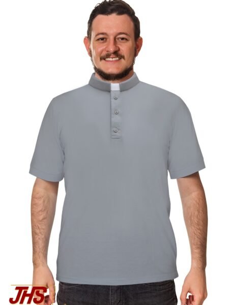 Camisa Clerical Estilo Polo